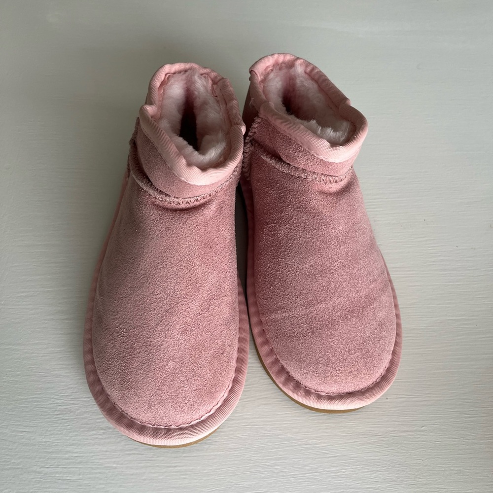 UGG Kids Pink Slippers